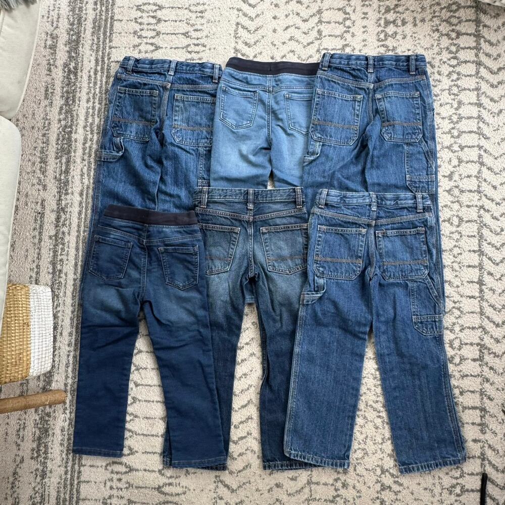 Toddler Boys Denim Jeans Bundle Size 5 - Picture 8 of 8